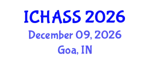 International Conference on Humanities, Administrative and Social Sciences (ICHASS) December 09, 2026 - Goa, India