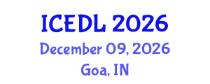International Conference on Education and Distance Learning (ICEDL) December 09, 2026 - Goa, India