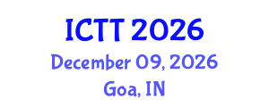 International Conference on Tribology Technology (ICTT) December 09, 2026 - Goa, India