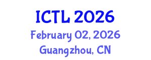 International Conference on Tribology and Lubrication (ICTL) February 02, 2026 - Guangzhou, China