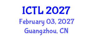 International Conference on Tribology and Lubrication (ICTL) February 03, 2027 - Guangzhou, China