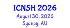 International Conference on Nursing Science and Healthcare (ICNSH) August 30, 2026 - Sydney, Australia