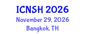 International Conference on Nursing Science and Healthcare (ICNSH) November 29, 2026 - Bangkok, Thailand