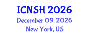 International Conference on Nursing Science and Healthcare (ICNSH) December 09, 2026 - New York, United States