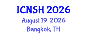International Conference on Nursing Science and Healthcare (ICNSH) August 19, 2026 - Bangkok, Thailand