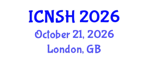 International Conference on Nursing Science and Healthcare (ICNSH) October 21, 2026 - London, United Kingdom