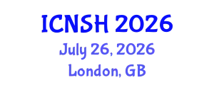 International Conference on Nursing Science and Healthcare (ICNSH) July 26, 2026 - London, United Kingdom