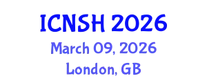 International Conference on Nursing Science and Healthcare (ICNSH) March 09, 2026 - London, United Kingdom