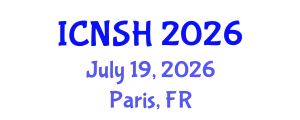 International Conference on Nursing Science and Healthcare (ICNSH) July 19, 2026 - Paris, France