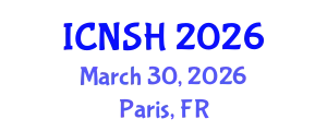 International Conference on Nursing Science and Healthcare (ICNSH) March 30, 2026 - Paris, France