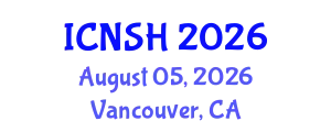 International Conference on Nursing Science and Healthcare (ICNSH) August 05, 2026 - Vancouver, Canada