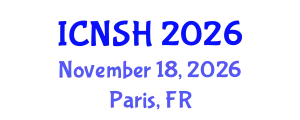International Conference on Nursing Science and Healthcare (ICNSH) November 18, 2026 - Paris, France