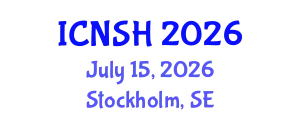 International Conference on Nursing Science and Healthcare (ICNSH) July 15, 2026 - Stockholm, Sweden