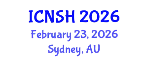 International Conference on Nursing Science and Healthcare (ICNSH) February 23, 2026 - Sydney, Australia
