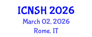 International Conference on Nursing Science and Healthcare (ICNSH) March 02, 2026 - Rome, Italy