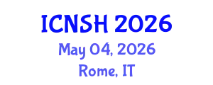 International Conference on Nursing Science and Healthcare (ICNSH) May 04, 2026 - Rome, Italy