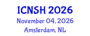 International Conference on Nursing Science and Healthcare (ICNSH) November 04, 2026 - Amsterdam, Netherlands