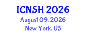 International Conference on Nursing Science and Healthcare (ICNSH) August 09, 2026 - New York, United States
