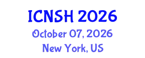 International Conference on Nursing Science and Healthcare (ICNSH) October 07, 2026 - New York, United States