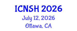 International Conference on Nursing Science and Healthcare (ICNSH) July 12, 2026 - Ottawa, Canada