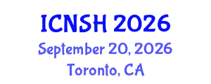 International Conference on Nursing Science and Healthcare (ICNSH) September 20, 2026 - Toronto, Canada