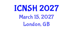 International Conference on Nursing Science and Healthcare (ICNSH) March 15, 2027 - London, United Kingdom