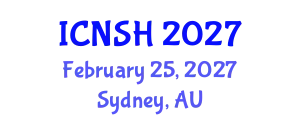 International Conference on Nursing Science and Healthcare (ICNSH) February 25, 2027 - Sydney, Australia