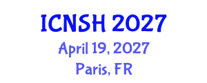 International Conference on Nursing Science and Healthcare (ICNSH) April 19, 2027 - Paris, France