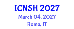 International Conference on Nursing Science and Healthcare (ICNSH) March 04, 2027 - Rome, Italy