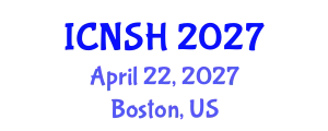International Conference on Nursing Science and Healthcare (ICNSH) April 22, 2027 - Boston, United States