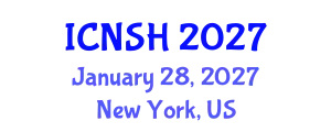 International Conference on Nursing Science and Healthcare (ICNSH) January 28, 2027 - New York, United States