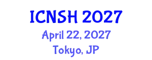 International Conference on Nursing Science and Healthcare (ICNSH) April 22, 2027 - Tokyo, Japan