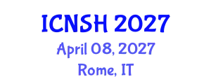 International Conference on Nursing Science and Healthcare (ICNSH) April 08, 2027 - Rome, Italy