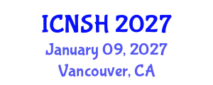International Conference on Nursing Science and Healthcare (ICNSH) January 09, 2027 - Vancouver, Canada