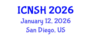 International Conference on Nursing Science and Healthcare (ICNSH) January 12, 2026 - San Diego, United States