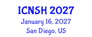 International Conference on Nursing Science and Healthcare (ICNSH) January 16, 2027 - San Diego, United States