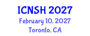 International Conference on Nursing Science and Healthcare (ICNSH) February 10, 2027 - Toronto, Canada