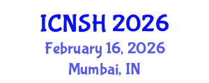 International Conference on Nursing Science and Healthcare (ICNSH) February 16, 2026 - Mumbai, India