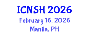 International Conference on Nursing Science and Healthcare (ICNSH) February 16, 2026 - Manila, Philippines