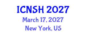 International Conference on Nursing Science and Healthcare (ICNSH) March 17, 2027 - New York, United States