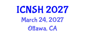 International Conference on Nursing Science and Healthcare (ICNSH) March 24, 2027 - Ottawa, Canada