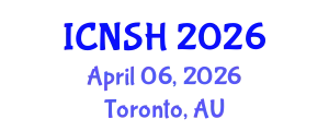 International Conference on Nursing Science and Healthcare (ICNSH) April 06, 2026 - Toronto, Australia