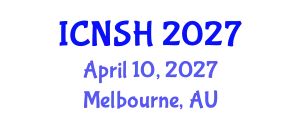 International Conference on Nursing Science and Healthcare (ICNSH) April 10, 2027 - Melbourne, Australia