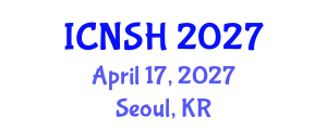 International Conference on Nursing Science and Healthcare (ICNSH) April 17, 2027 - Seoul, Republic of Korea
