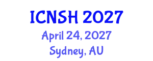 International Conference on Nursing Science and Healthcare (ICNSH) April 24, 2027 - Sydney, Australia