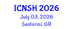 International Conference on Nursing Science and Healthcare (ICNSH) July 03, 2026 - Santorini, Greece