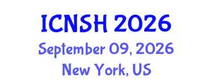 International Conference on Nursing Science and Healthcare (ICNSH) September 09, 2026 - New York, United States