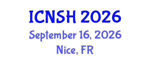 International Conference on Nursing Science and Healthcare (ICNSH) September 16, 2026 - Nice, France