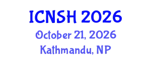 International Conference on Nursing Science and Healthcare (ICNSH) October 21, 2026 - Kathmandu, Nepal