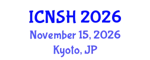 International Conference on Nursing Science and Healthcare (ICNSH) November 15, 2026 - Kyoto, Japan